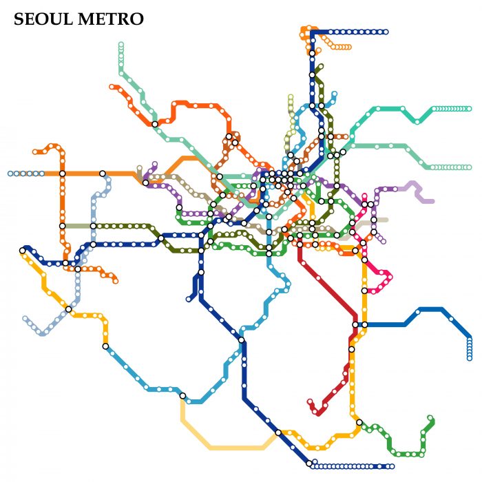 【2023韓國地圖】首爾遊必備！地鐵路線圖、App一手掌握