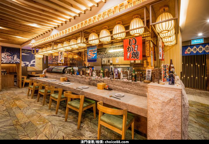 澳門優惠 佑德燒匠 日本餐廳 它充滿日本地道和風氣息9折優惠 0