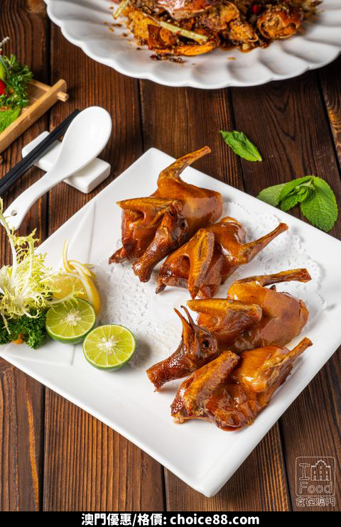 澳門優惠 澳門首創椰香乳鴿 只需 9 9 滋味十足孜然豬寸骨 8 條優惠 5