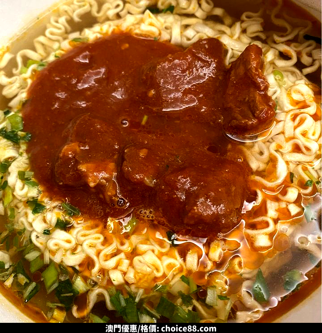 澳門優惠 維力一度贊 蕃茄牛肉麵桶優惠 1