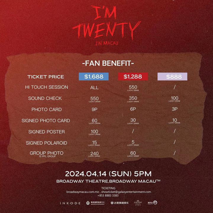 澳門優惠 即將開賣 2024 KIM JAE JOONG Special J Party Fan Concert in MACAU9折優惠 2