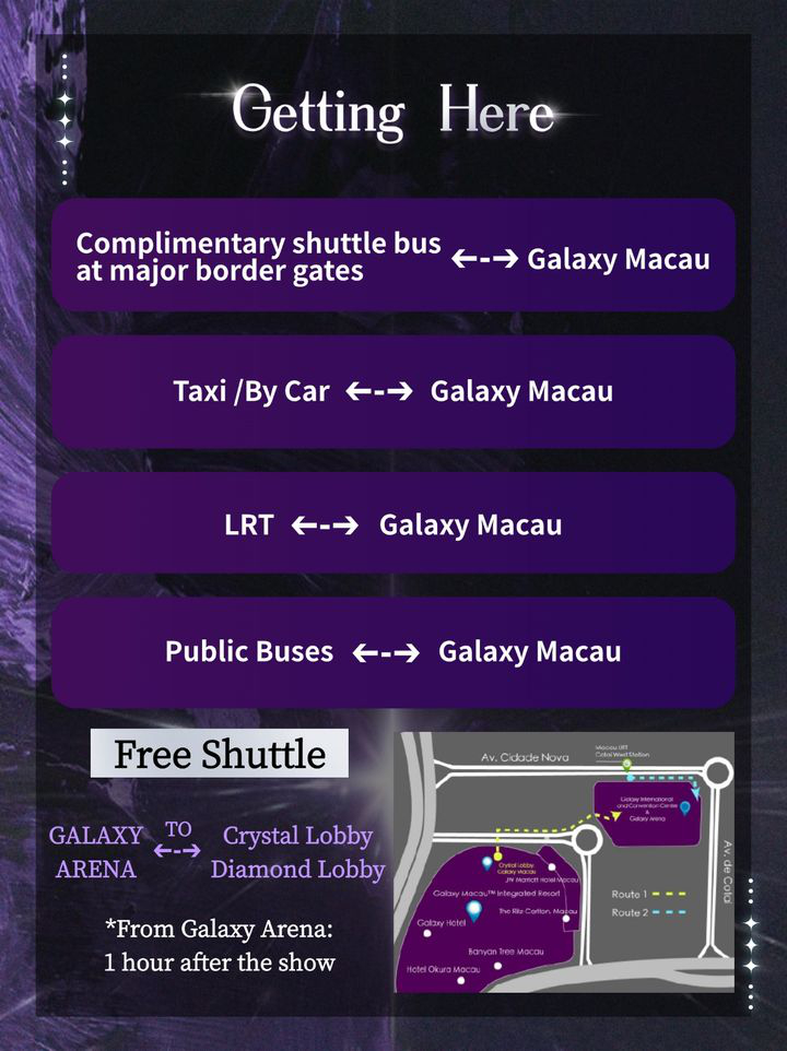 澳門優惠 銀河綜藝館 即將掀起一股紫色旋風優惠 11