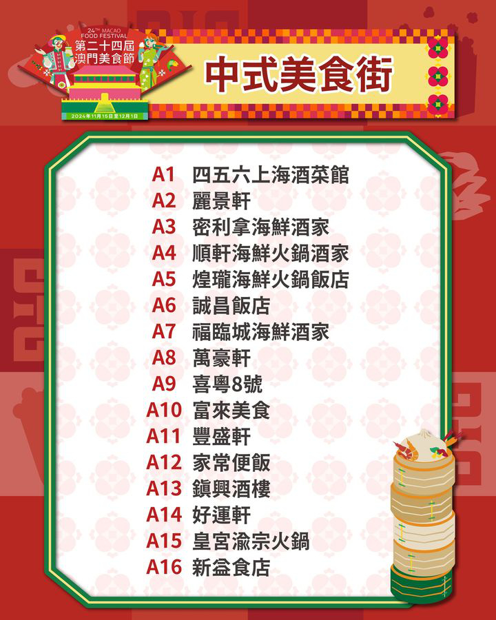 澳門優惠 澳門美食節多重優惠等你來享利是 5