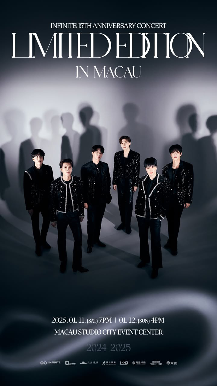 澳門優惠 門票 公開發售 INFINITE 15th ANNIVERSARY CONCERT 澳門站75折% off 0