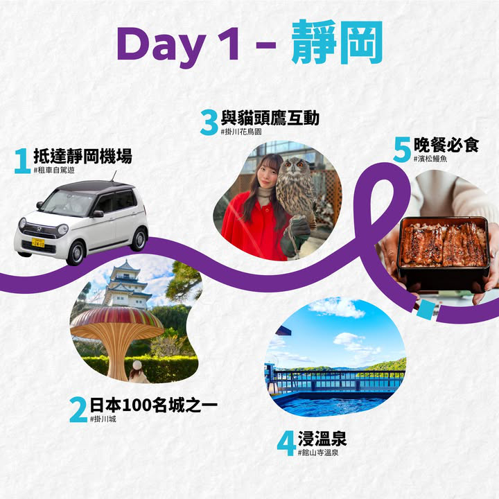 澳門優惠 [機票優惠] 東京＋靜岡7日行程 2