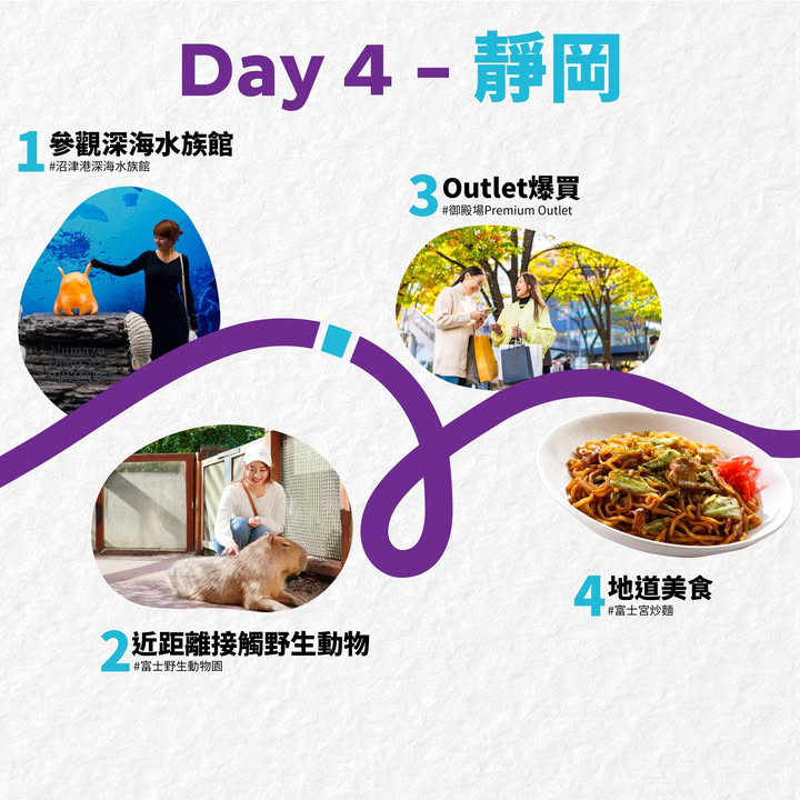 澳門優惠 [機票優惠] 東京＋靜岡7日行程 5