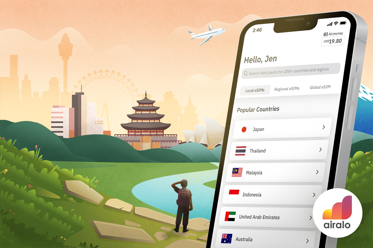 澳門優惠 Airalo的全球福利-在Airalo的網站和應用程式上購買和增值所有Airalo eSIM可享15%的折扣 0
